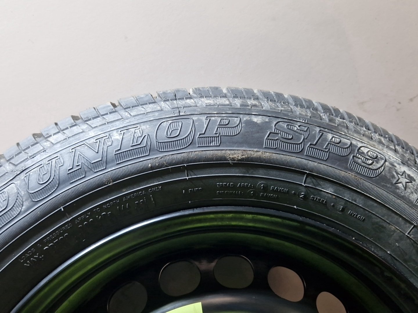 2006 Audi A4 B7- Spare Wheel