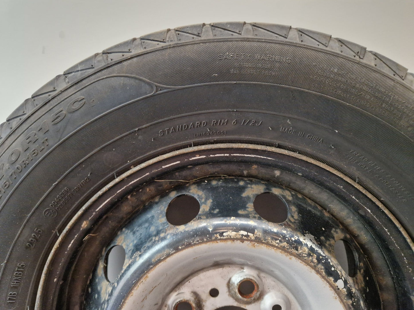 Citroen Relay Genuine Steel Wheel with Tyre 215/70/15 ~5mm
