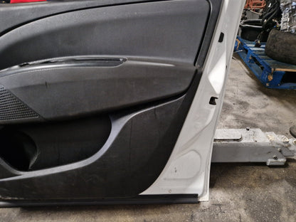 Fiat Doblo MK2 FL (263-1) Cargo Van Front Right OS Driver Complete Door in White