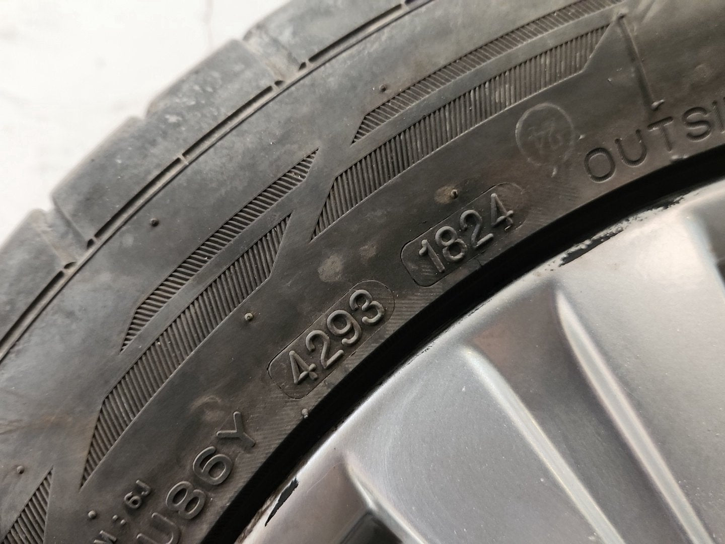 Citroen C3 Picasso MK1 FL (MY10) 16" Alloy Wheel with Tyre 195/55/16 ~5mm