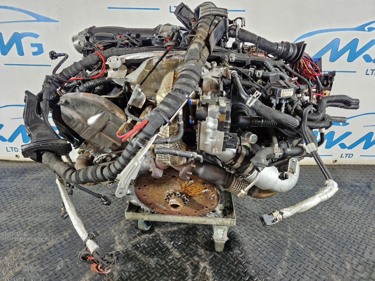 12-18 AUDI A6 C7 3.0TDI V6 CTCC GENUINE COMPLETE DIESEL ENGINE (PLUG&PLAY)
