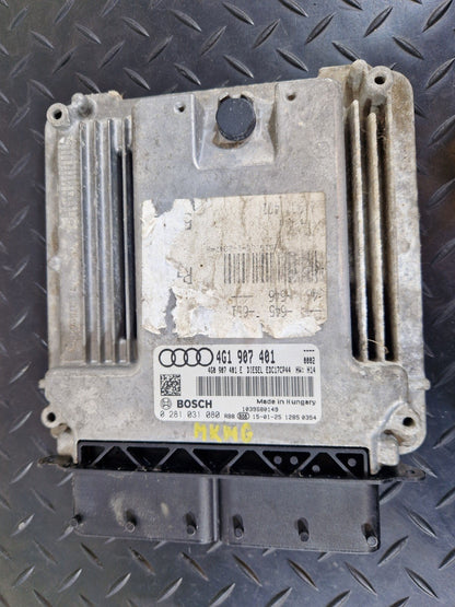 12-18 AUDI A6 C7 GENUINE OEM ENGINE CONTROL UNIT ECU 4G1907401