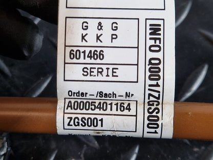 16-19 MERCEDES BENZ GLE W166 EQUIPOT BONDING LINE WIRE CABLE A0005401164