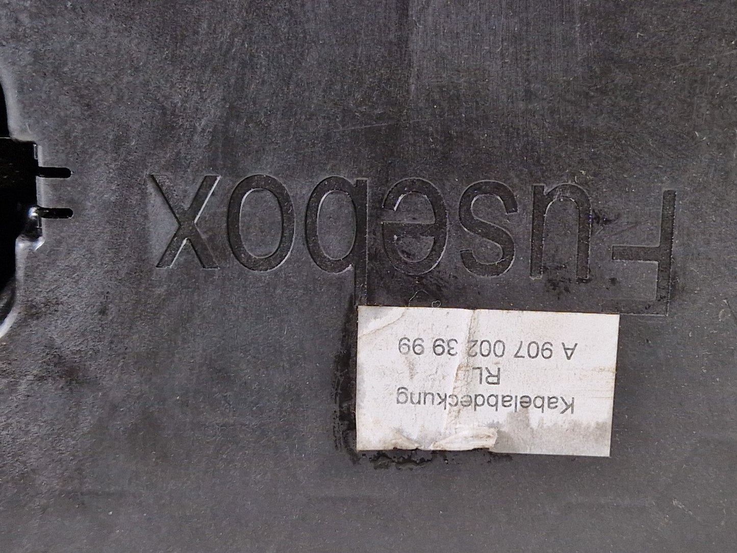 18-ON MERCEDES BENZ SPRINTER W907 OEM STORAGE COMPARTMENT A9075460900