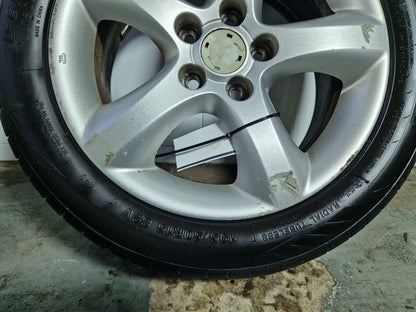 Skoda Fabia 5J 15" Alloy Wheel with Tyre 195/50/15 Genuine ~6mm