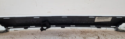 16-20 AUDI Q7 4M OEM REAR BUMPER COVER UPPER SECTION IN WHITE 0Q / C9A 4M0807511