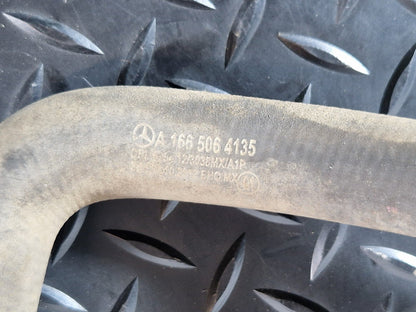 16-19 MERCEDES BENZ GLE W166 WATER HEATING RETURN LINE PIPE HOSE A1665064135