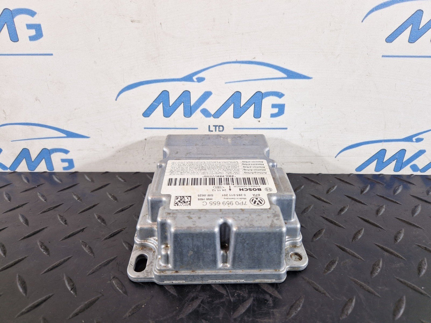 10-18 VW TOUAREG 7P GENUINE AIRBAG CONTROL MODULE ECU 7P0959655C
