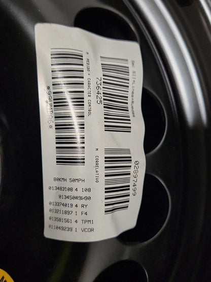 Vauxhall Corsa MK4 (E) (4500) Hatchback 15" Spare Wheel 185/65/15