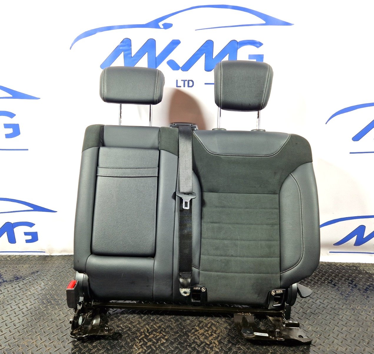 11-19 MERCEDES ML W166 GENUINE REAR LEFT N/S 2ND ROW HALF LEATHER BACKREST SEAT