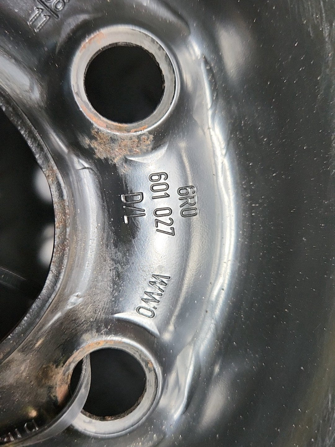 Volkswagen Polo 6R MK5 Hatchback 15" Spare Wheel with Tyre 195/50/15 6R0601027