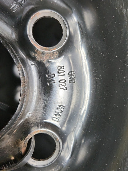 Volkswagen Polo 6R MK5 Hatchback 15" Spare Wheel with Tyre 195/50/15 6R0601027