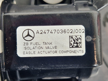 19-ON MERCEDES BENZ CLA C118 FUEL TANK ISOLATION VALVE A2474703602