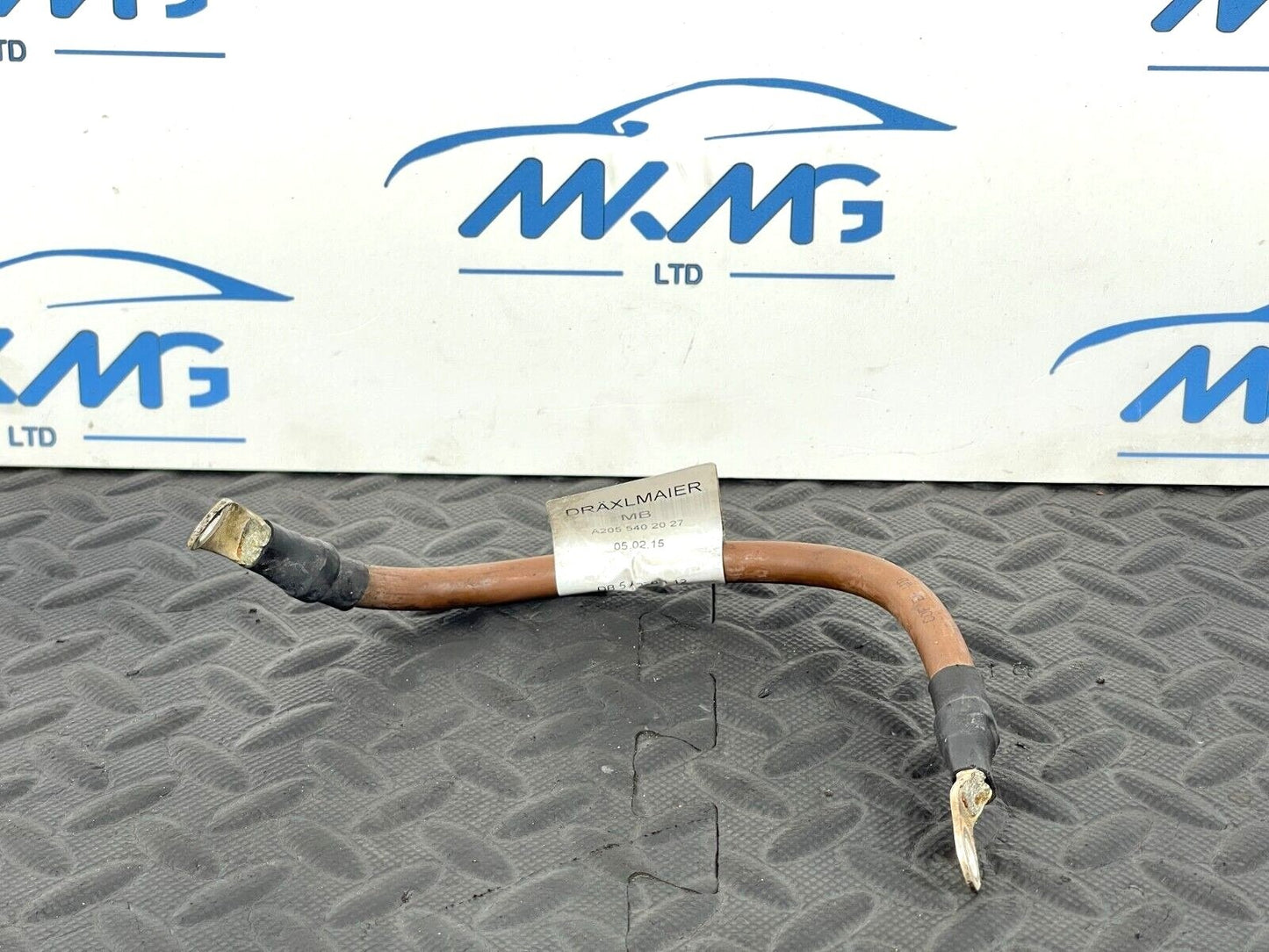 14-21 MERCEDES BENZ C300 W205 GENUINE NEGATIVE BATTERY WIRE CABLE A2055402027