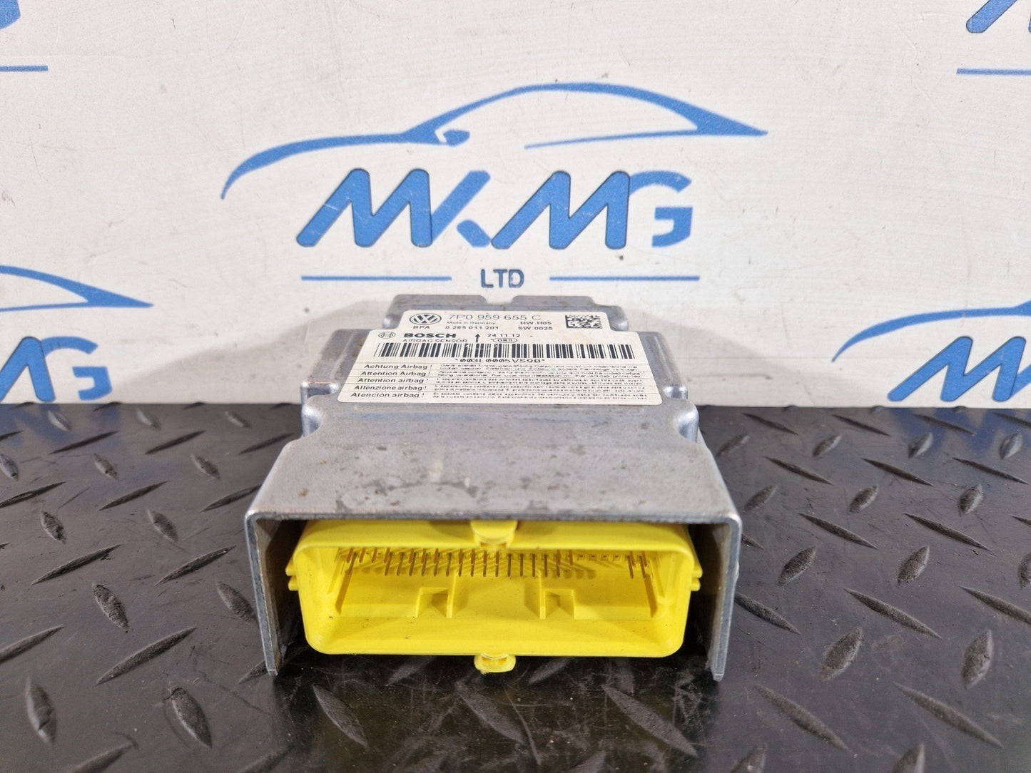 10-18 VW TOUAREG 7P GENUINE AIRBAG CONTROL MODULE ECU 7P0959655C