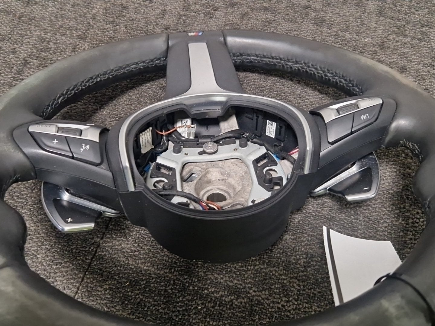BMW 320d F30 M Sport Paddle Shift Steering Wheel 7852448