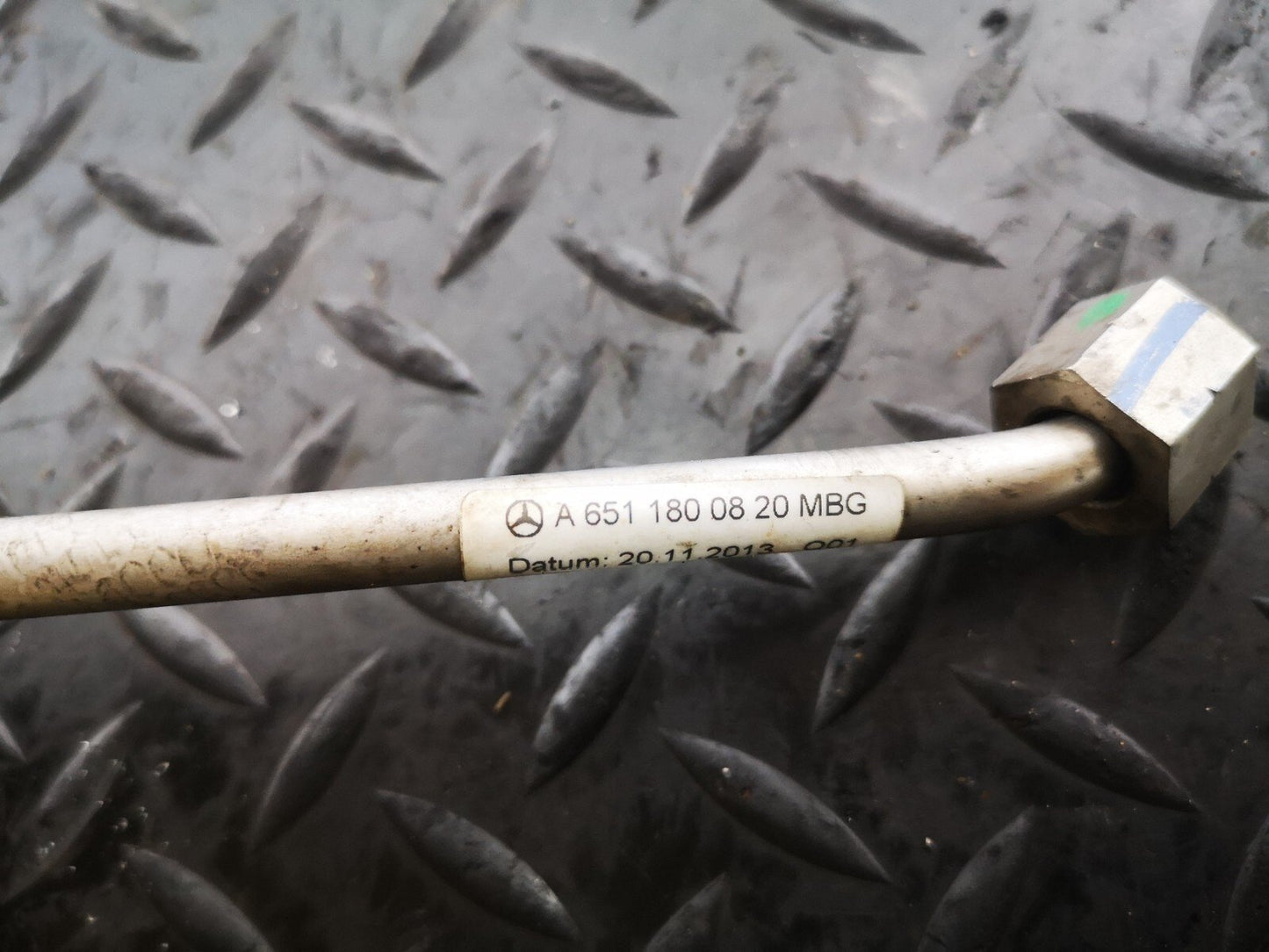 12-18 MERCEDES A B CLA  GENUINE 1.8/2.1 CDI OM651 TURBO OIL PIPE A6511800820