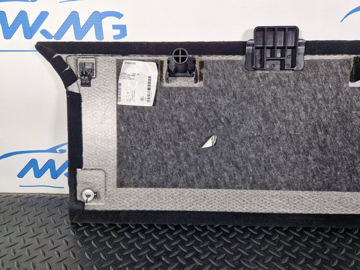 MERCEDES S205 BOOT TRUNK FRONT COVER FLOOR CARPET PANEL TRIM BLACK A2056800506