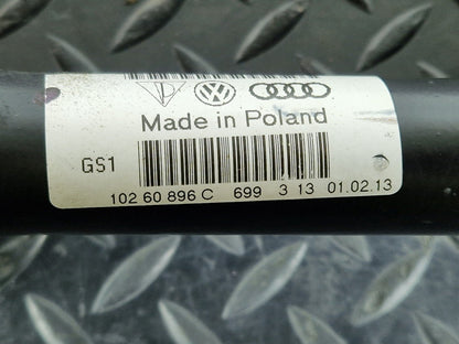 10-15 AUDI Q7 4L 3.0 TDI QUATTRO GENUINE FRONT LEFT DRIVESHAFT 10260896C