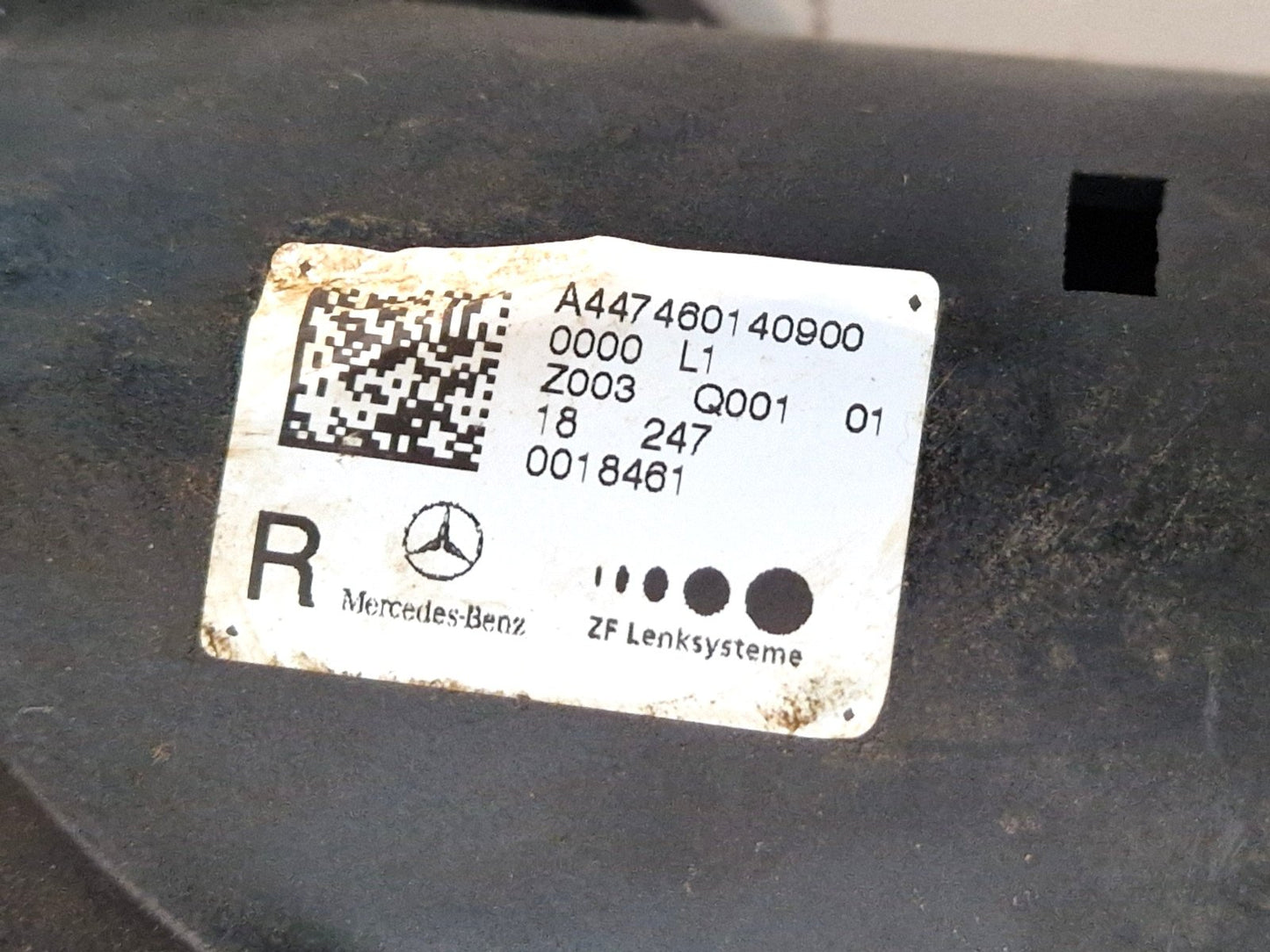 14-23 MERCEDES VITO W447 STEERING COLUMN OM622.951 1.6 DIESEL A4474620105