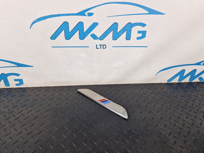 10-13 BMW E70 LCI X5 GENUINE OEM REAR DOOR KICK PLATES SILL COVER TRIM 7205265
