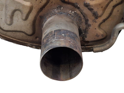 16-20 AUDI Q7 4M GENUINE OEM REAR EXHAUST MUFFLER SILENCER 4M0253611M 4M0120F