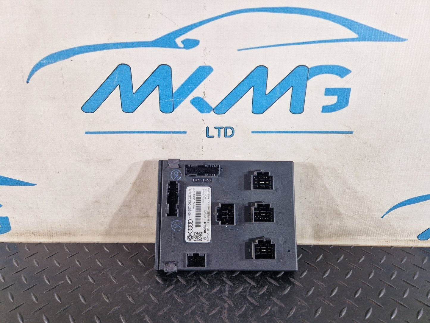 10-18 VW TOUAREG 7P GENUINE BODY CONTROL MODULE ECU 4H0907063CD