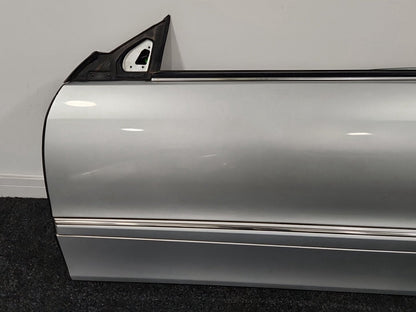Mercedes CLK-Class C209 Convertible Front Left Complete Door in Iridium Silver