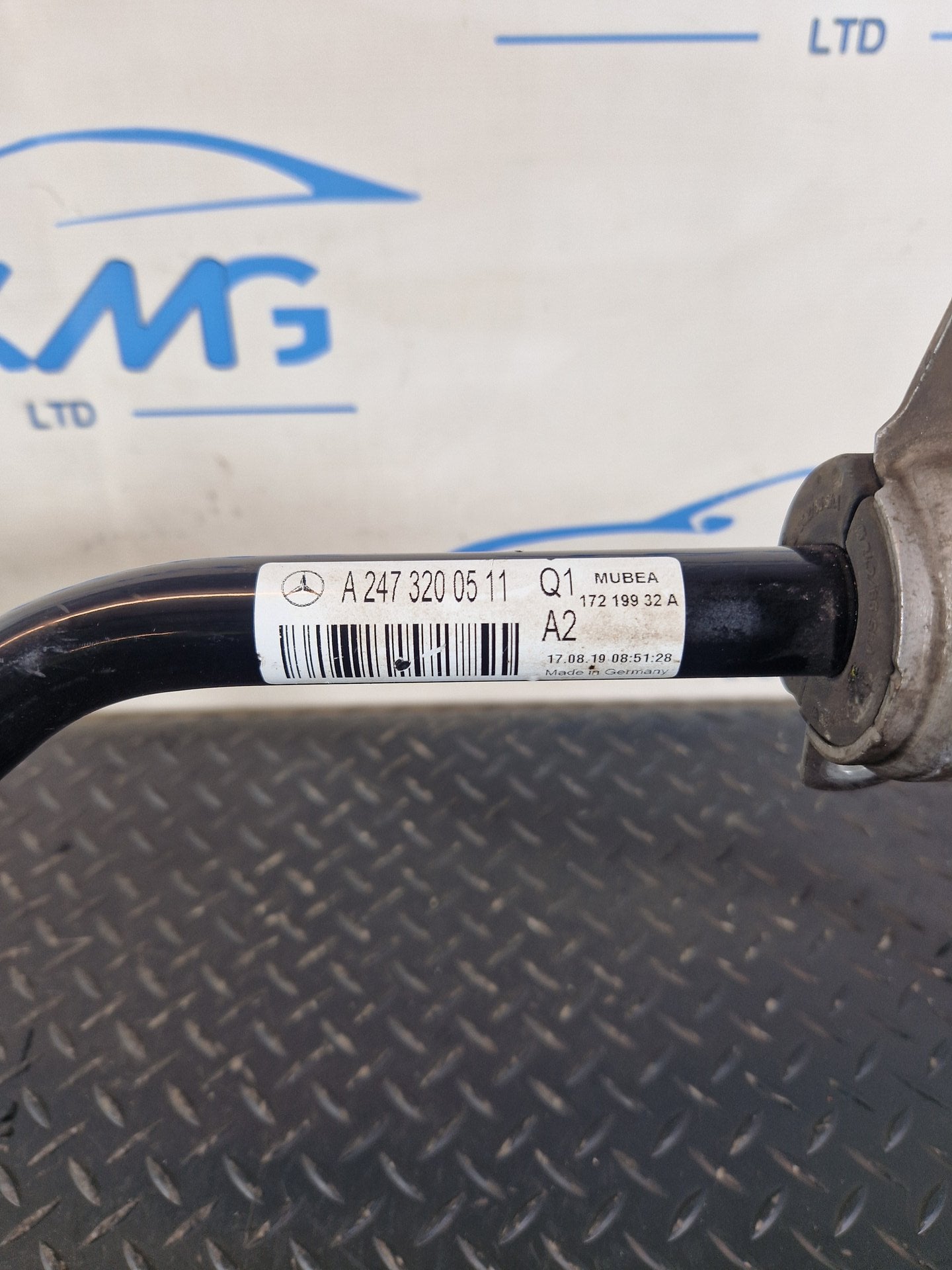2019 Mercedes-Benz B200d B-Class W247 SUV Rear Sway Bar A2473200511 A2473204200