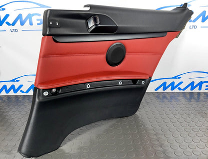 2010 BMW 3-SERIES E92 LCI REAR RIGHT RED LEATHER INTERIOR SIDE PANEL 6958350
