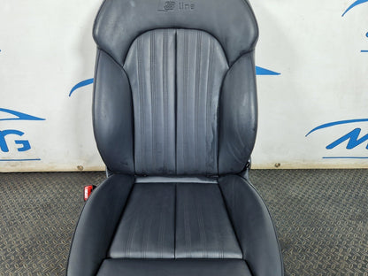 12-18 AUDI A6 C7 GENUINE SLINE SEAT FRONT LEFT 8T0881545 8K0881105S 8K0882601B