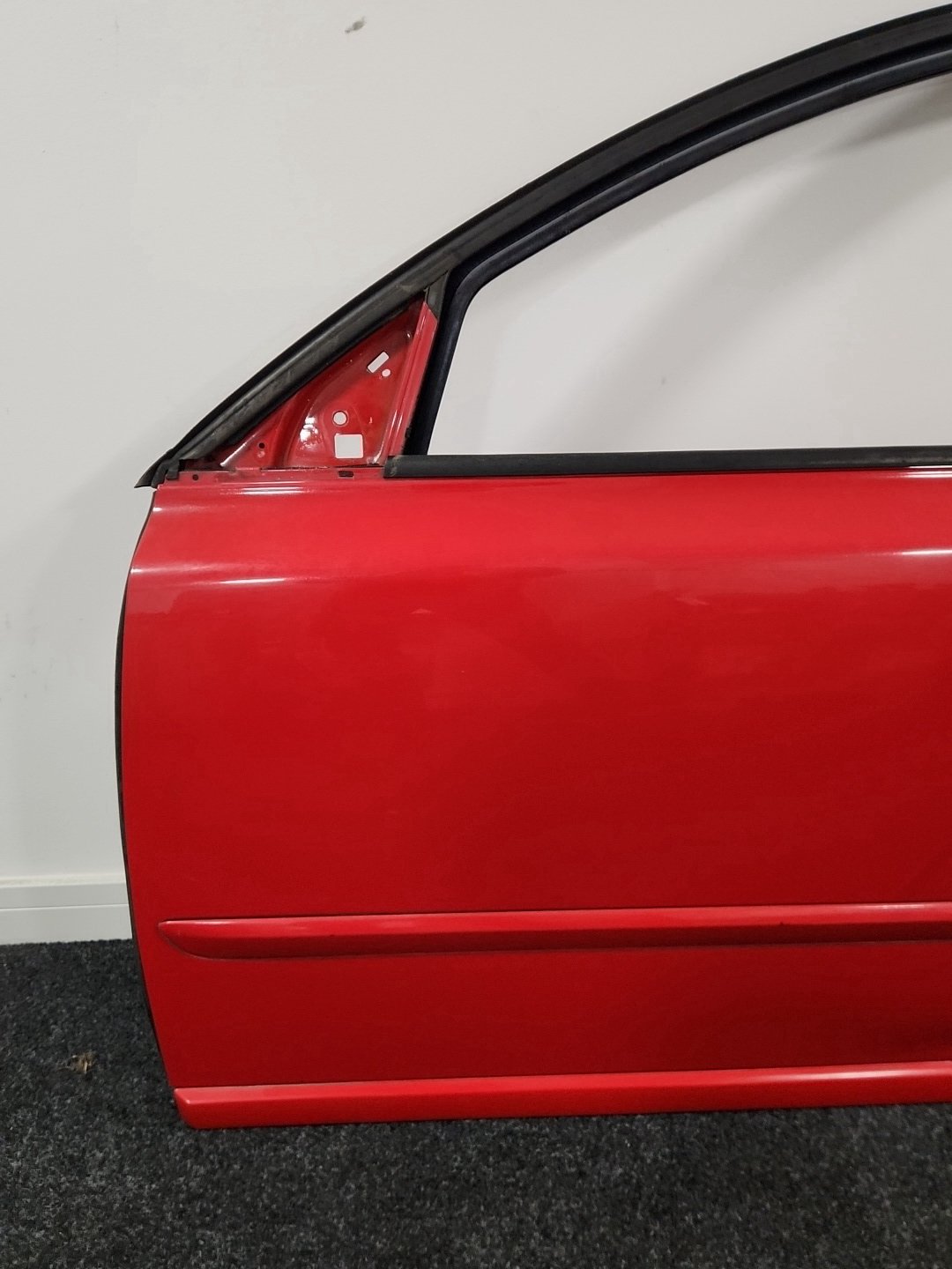 Volvo S40 MK2 (MS) Saloon Front Left N/S Passenger Complete Door in Passion Red