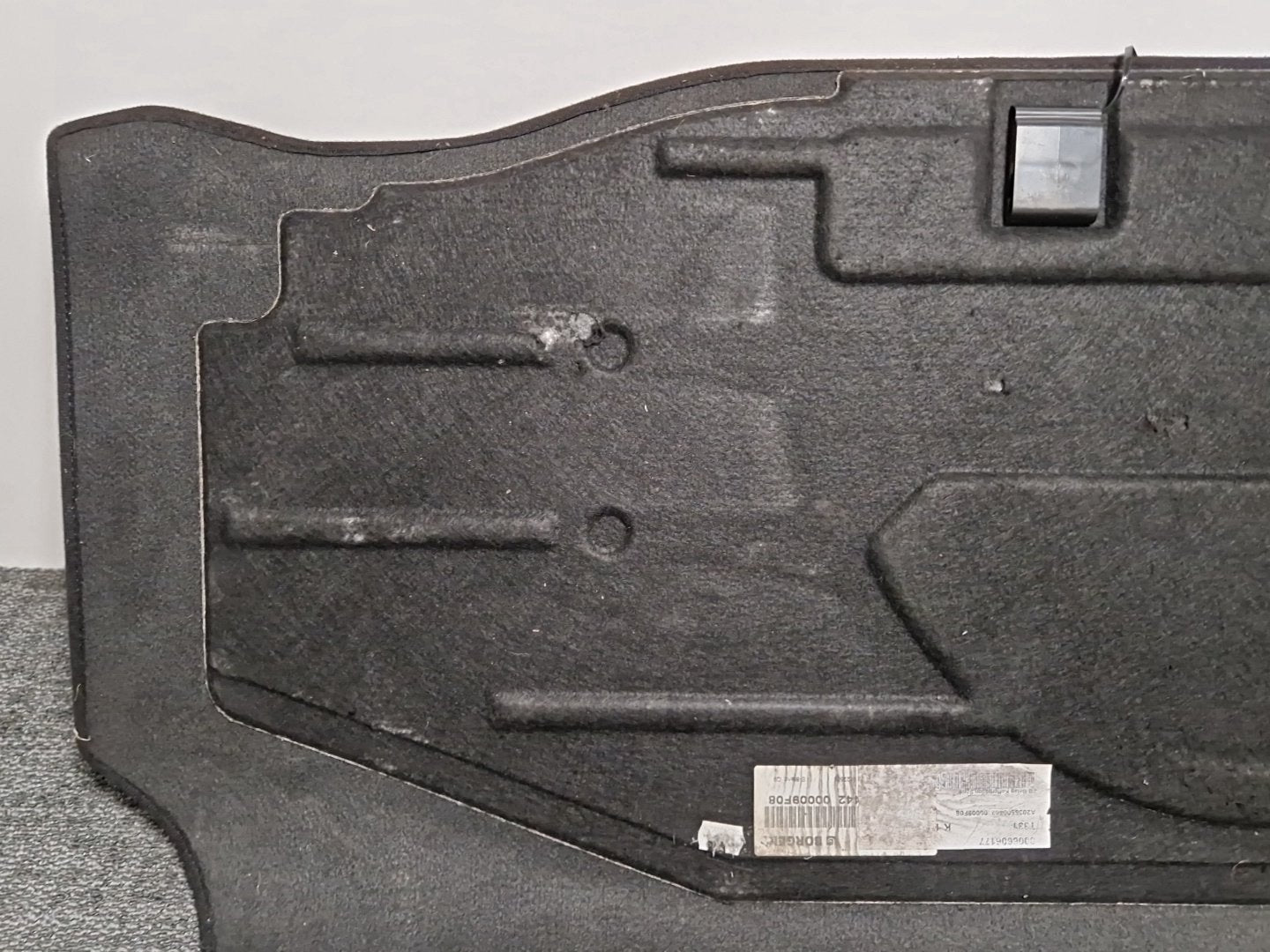 Mercedes-Benz C180 C-Class W203 (FL) Coupe Genuine Boot Floor Liner A2036800442