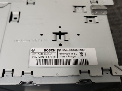 Volkswagen Polo 6R - MK5 Genuine Radio Stereo CD Player Head Unit 5M0035186L