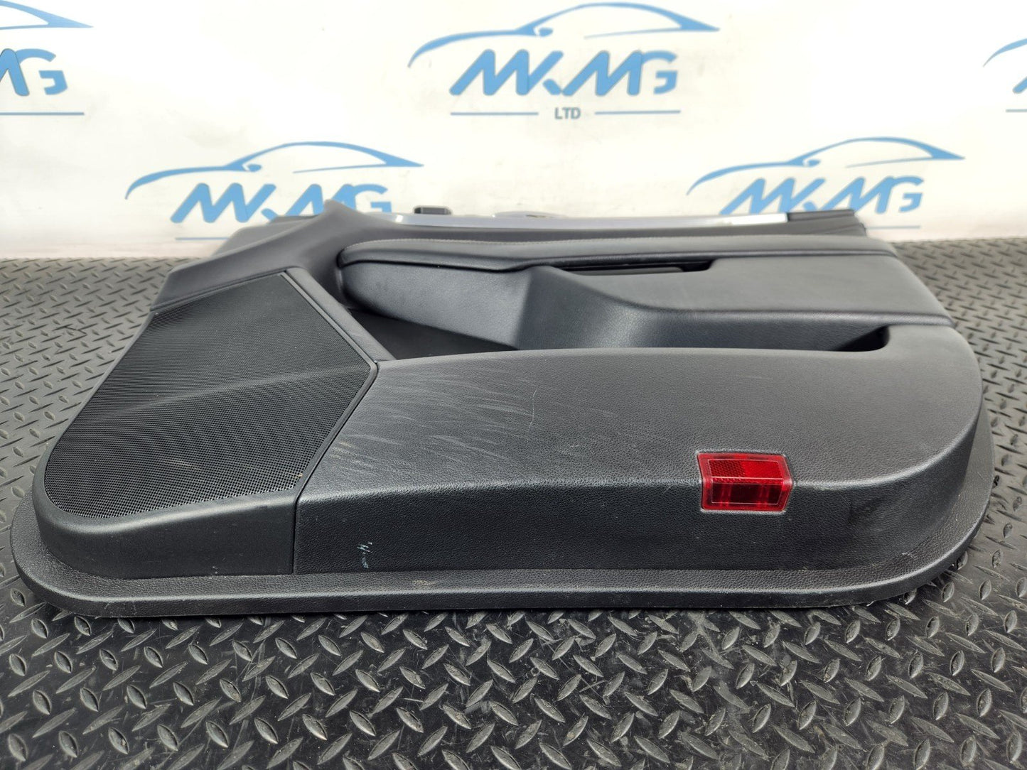 11-19 MERCEDES BENZ ML W166 OEM FRONT RIGHT O/S BLACK LEATHER DOOR CARD PANEL