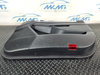 11-19 MERCEDES BENZ ML W166 OEM FRONT RIGHT O/S BLACK LEATHER DOOR CARD PANEL