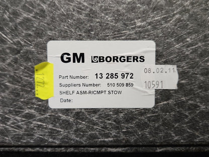 Vauxhall Meriva MK2 (B) (4470) MPV Genuine Boot Liner Floor Cover 13285972