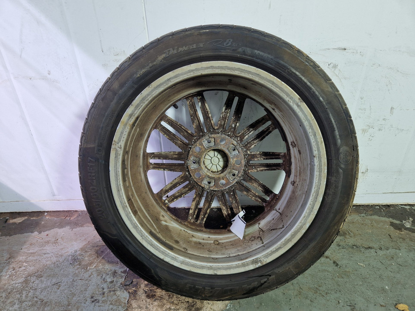 BMW 116i E87 17" Alloy Wheel with Tyre (Run-Flat) ~6mm 205/50/17