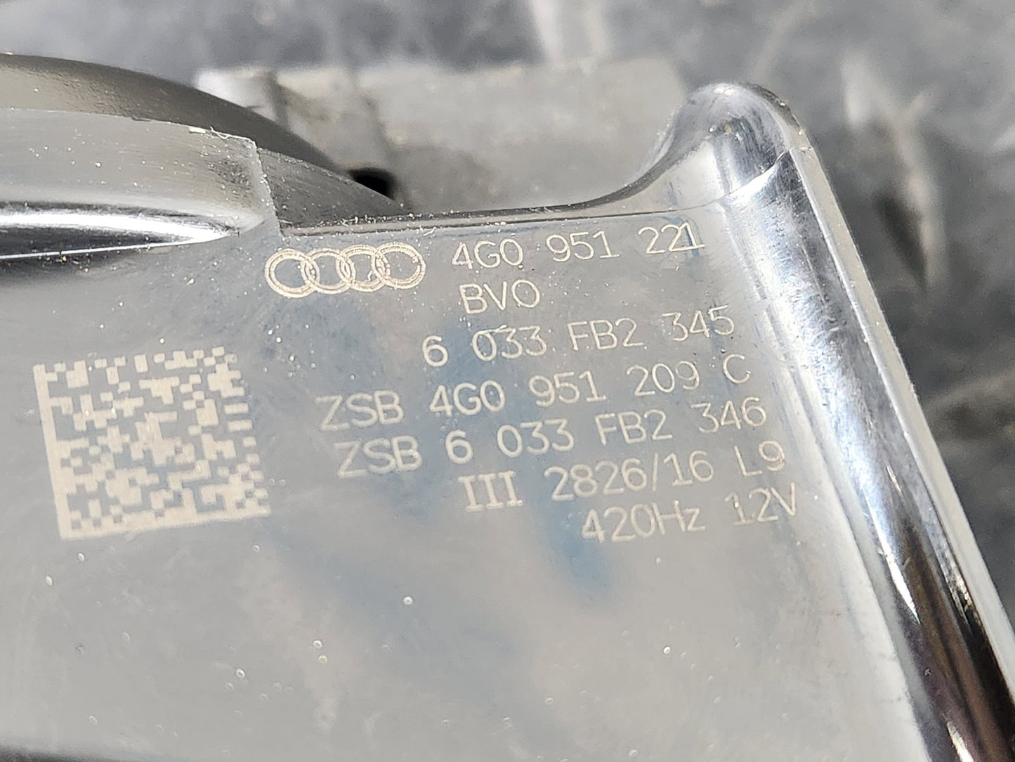 Audi A6 Allroad C7 Key 4g0951221bvo