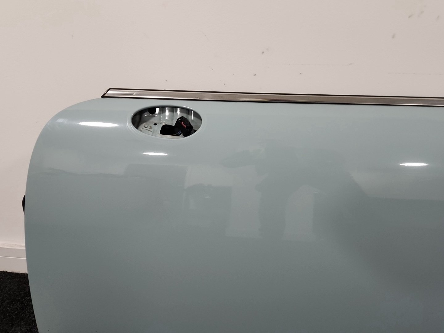 Mini Cooper Clubman R55 Estate Front Left N/S Complete Door in Ice Blue B28