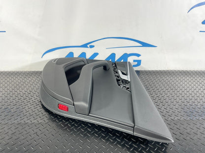 16-19 AUDI A4 B9 GENUINE SALOON REAR RIGHT DRIVER SIDE BLACK LEATHER DOOR CARD