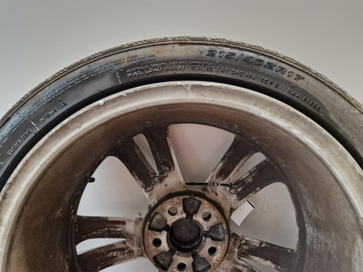 Seat Ibiza MK4 FL- 6J 17" Alloy Wheel with Tyre 215/40/17 ~6mm