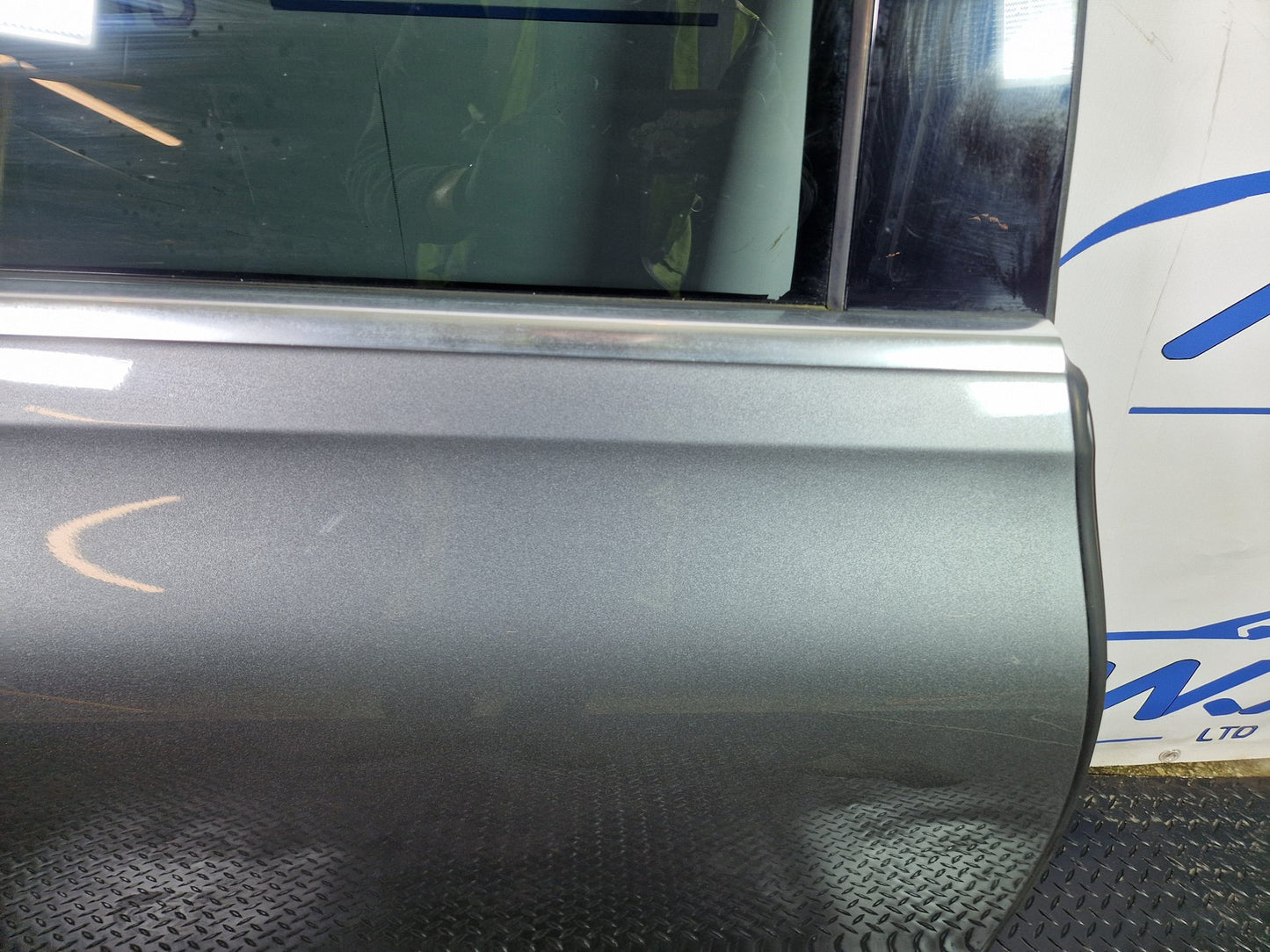 Mercedes-Benz B200d B-Class W247 Rear Right O/S/R Complete Door In Grey 787