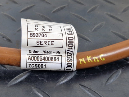 14-21 MERCEDES BENZ C300h W205 NEGATIVE BATTERY CABLE TO BODY A0005400864