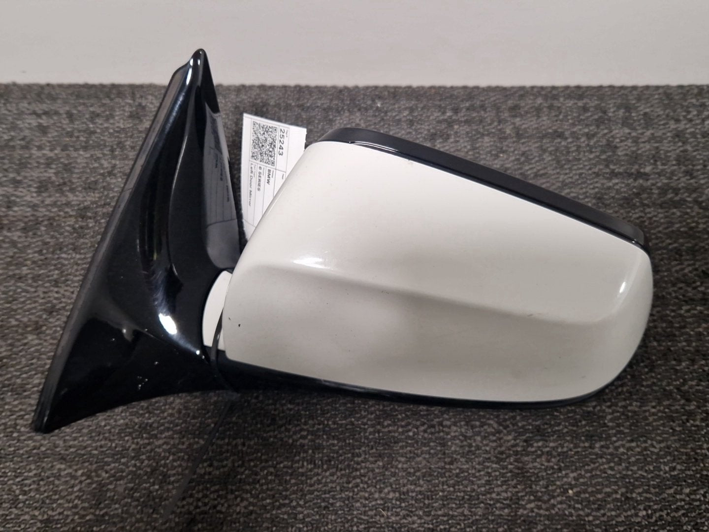 BMW 5 Series F10 Genuine Front Left N/S Passenger Door Wing Mirror in White