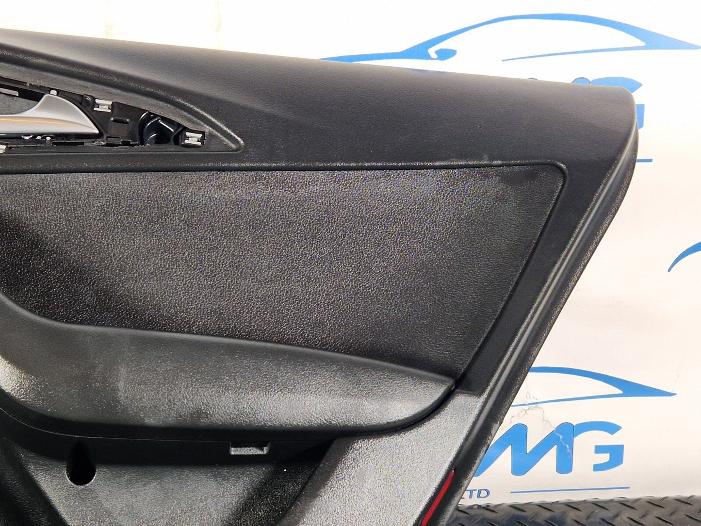 12-18 AUDI A6 C7 REAR RIGHT SIDE DOOR PANEL CARD 4G0867306A 4G0867222A