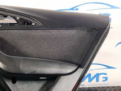 12-18 AUDI A6 C7 REAR RIGHT SIDE DOOR PANEL CARD 4G0867306A 4G0867222A