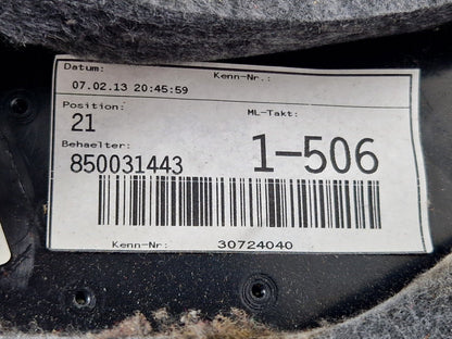 12-17 AUDI S5 CONVERTIBLE REAR LEFT QUARTER DOOR TRIM PANEL 8F0867035 (DAMAGE)