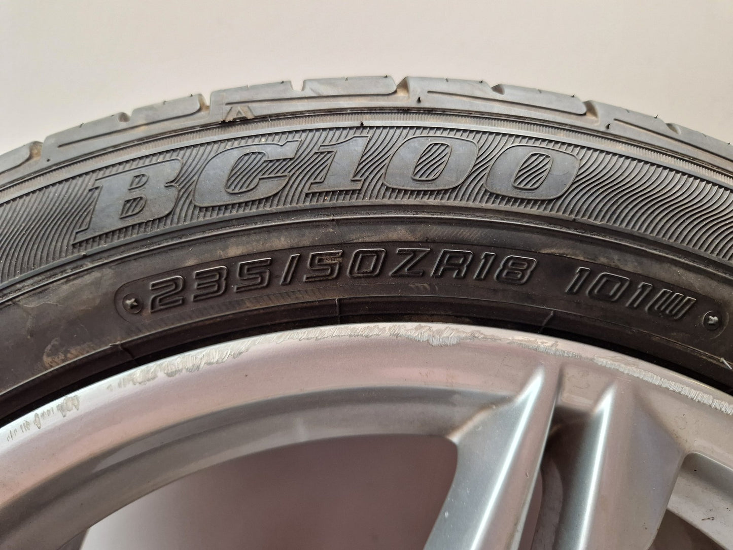 Audi A5 S-Line 18" Alloy Wheel with Tyre 235/50/18 8W0601025DE ~5mm