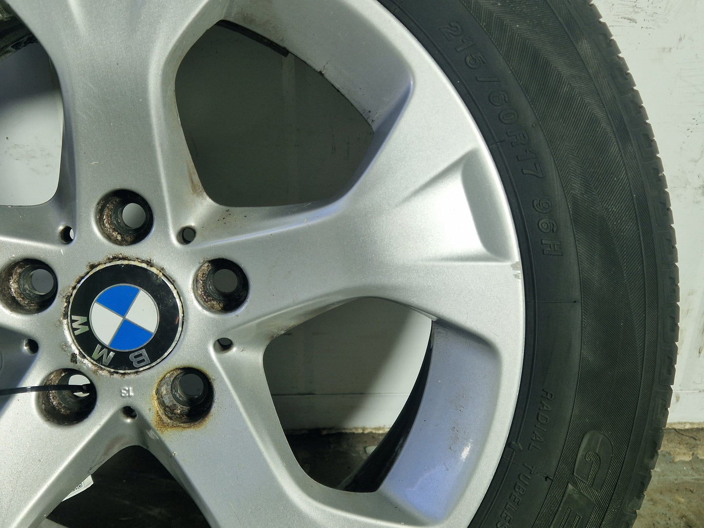 BMW X1 E84 17" Alloy Wheel with Yokohama Tyre ~7mm 215/60/17 6789140